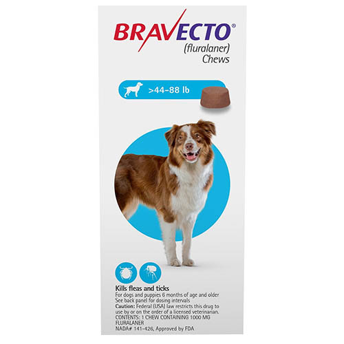 Bravecto for Dogs: Buy Bravecto Flea Chews for Dogs Online at Cheap Price