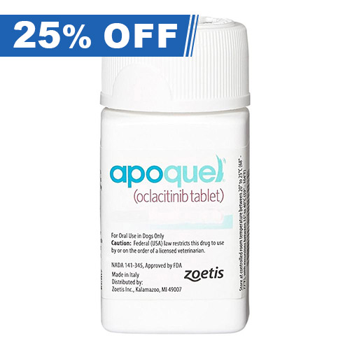 Apoquel 5.4 mg 100 tablets best sale