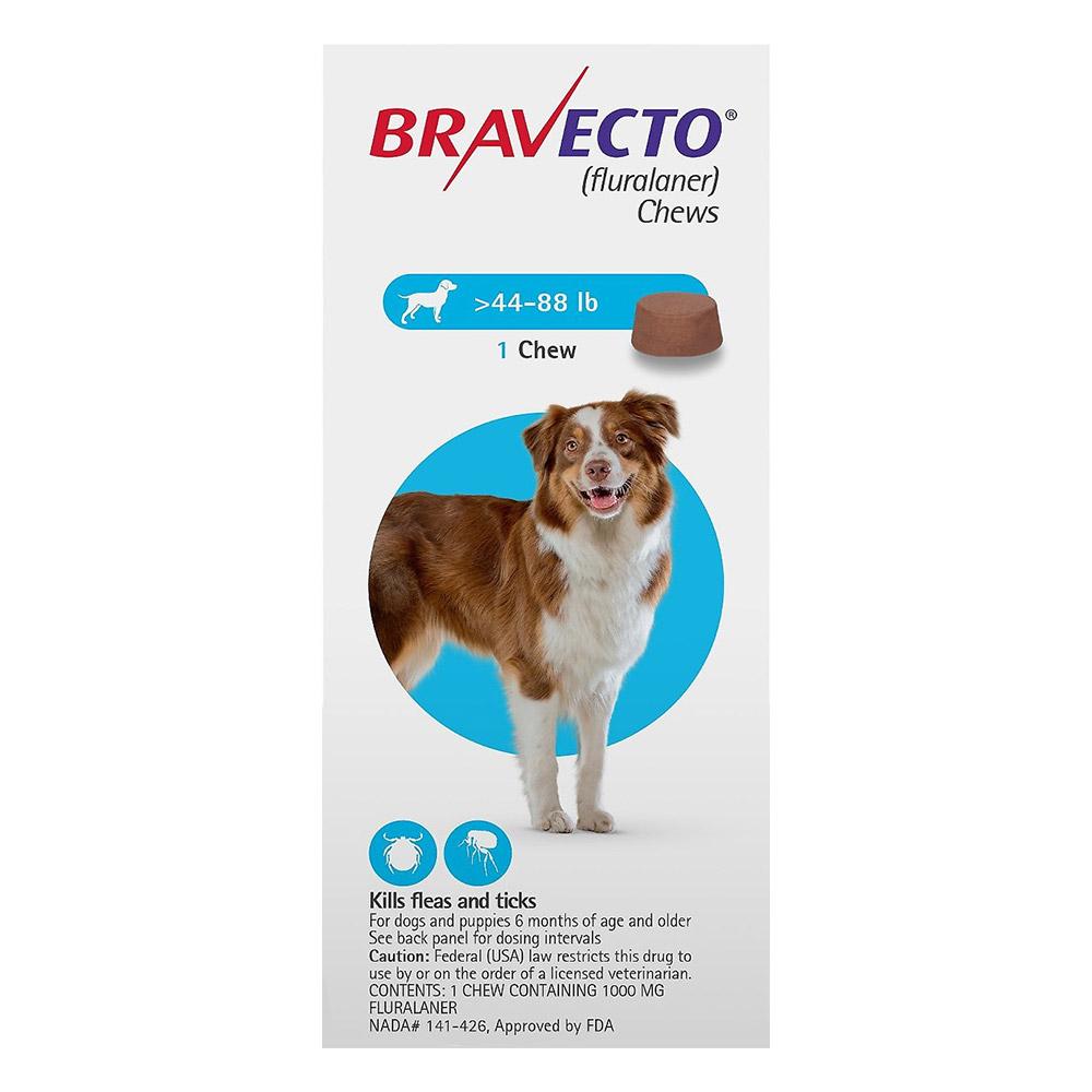 BRAVECTO 1400MG 40 A 56KG - Empire Pet