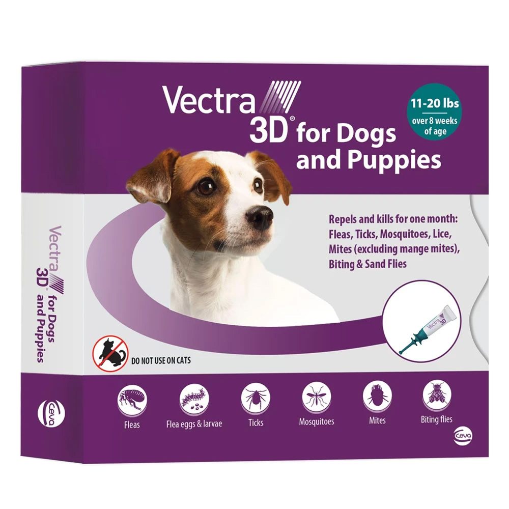 Buy Vectra 3D For Small Dogs 8-22lbs Online